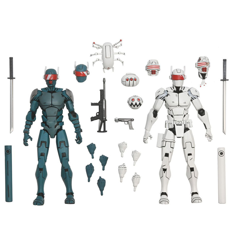 Imagen 2 - Set 2 Figuras Synja Patrol Troop Reinforcements Teenage Mutant The Last Ronin Tortugas Ninja 18Cm