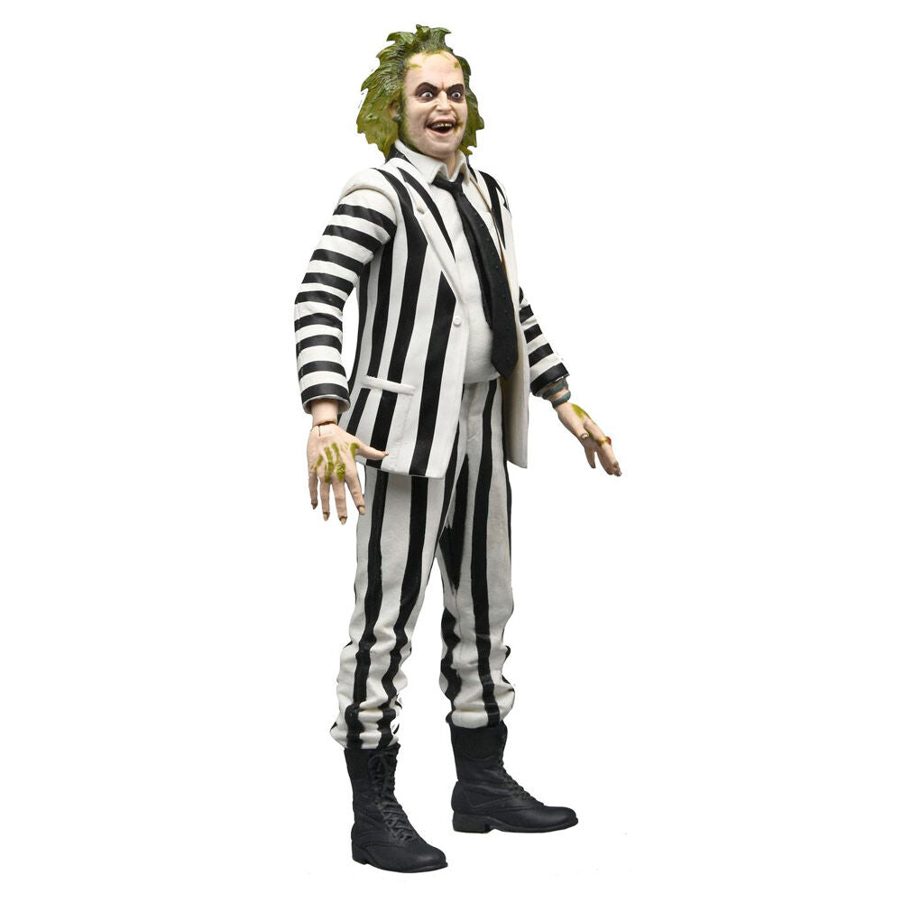 Imagen 2 - Figura Beetlejuice 1988 Black And White Striped Suit Beetlejuice 18Cm
