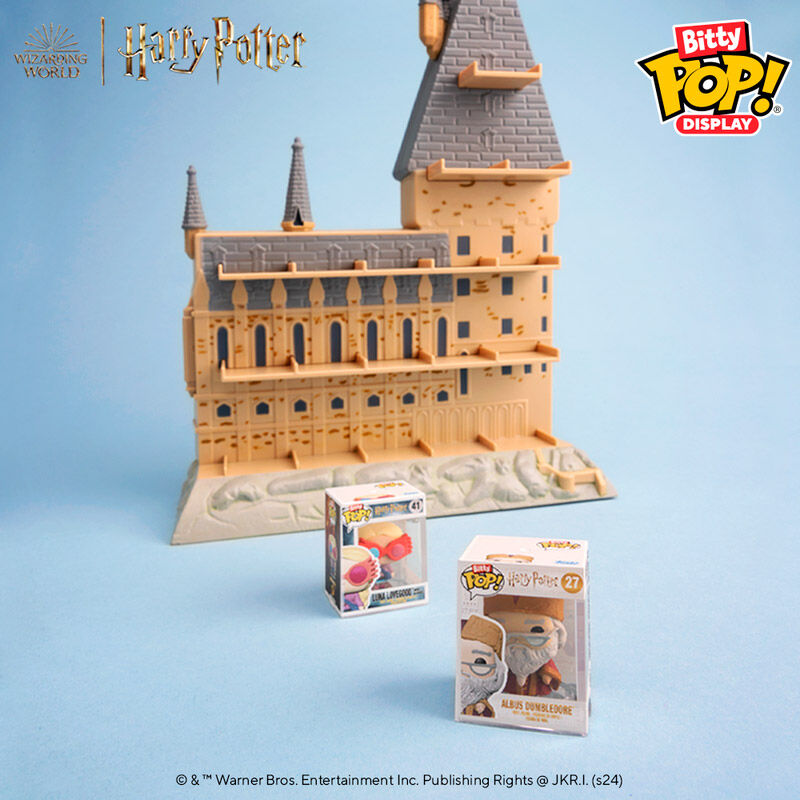 Imagen de Display Bitty Pop Harry Potter Castillo Hogwarts parte de nuestra colección en Espadas y más, sitio oficial.
