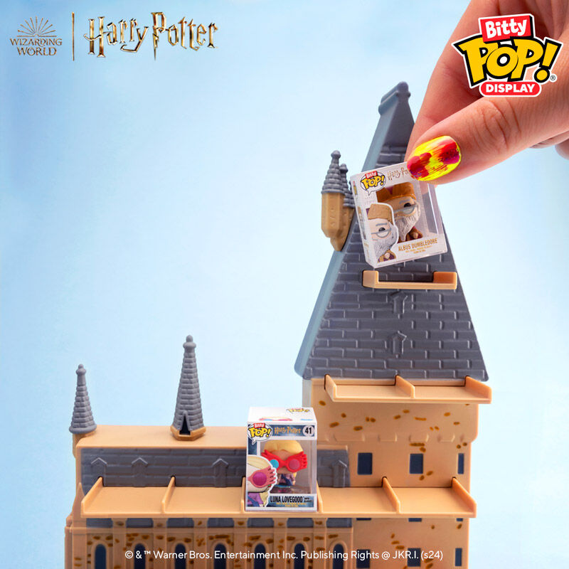 Imagen de Display Bitty Pop Harry Potter Castillo Hogwarts parte de nuestra colección en Espadas y más, sitio oficial.
