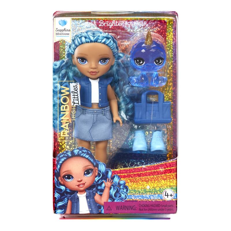 Imagen 1 - Muñeca Little Fashion Azul Rainbow High