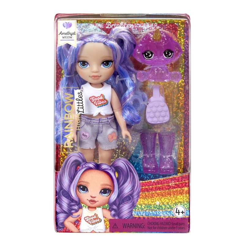 Imagen 1 - Muñeca Little Fashion Amathyst Morada Rainbow High