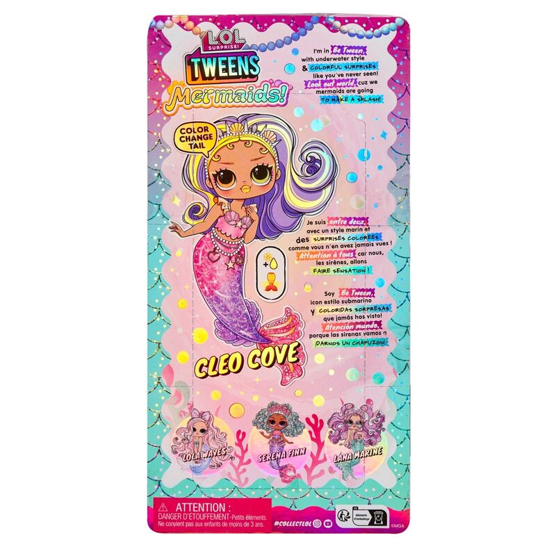 Imagen 7 - Muñeca Cleo Cove Tween L.o.l Surprise 20Cm