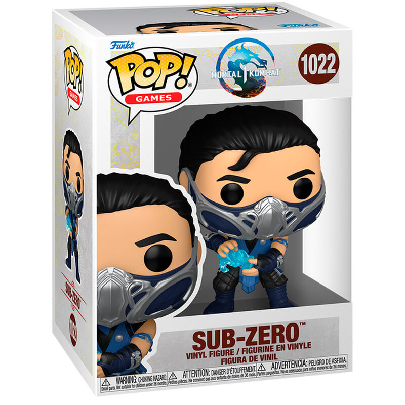 Imagen de Figura Pop Mortal Kombat Sub-Zero parte de nuestra colección en Espadas y más, sitio oficial.