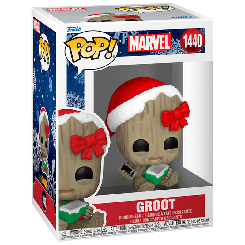 Imagen 1 de Figura Pop Marvel Groot With Present