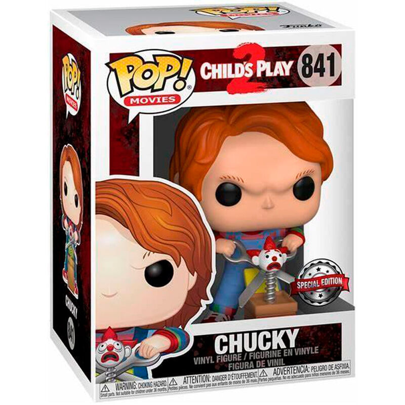 Imagen de Figura Pop Childs Play 2 Chucky Exclusive parte de nuestra colección en Espadas y más, sitio oficial.