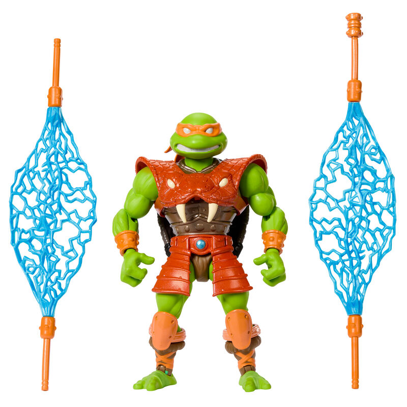 Imagen 1 - Figura Michelangelo Turtles Of Grayskull Masters Of The Universe 14Cm