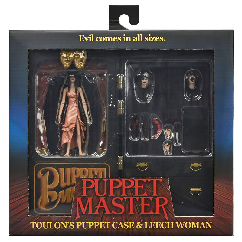 Imagen 1 - Figura Toulons Puppet Case & Leech Woman Puppet Master 10Cm