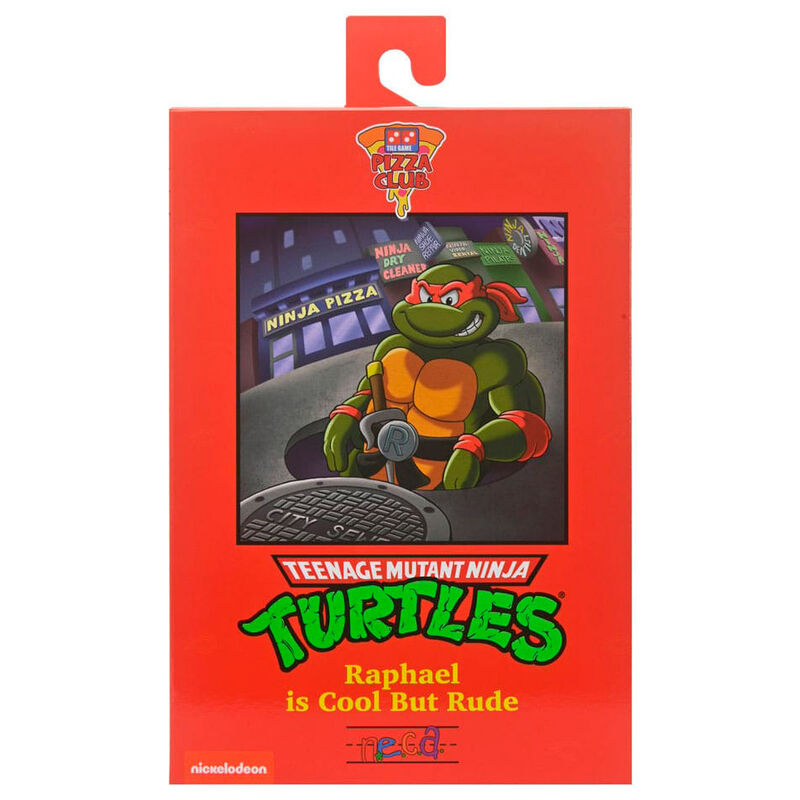 Imagen 3 - Figura Ultimate Raphael Vhs Cartoon Tortugas Ninja 18Cm