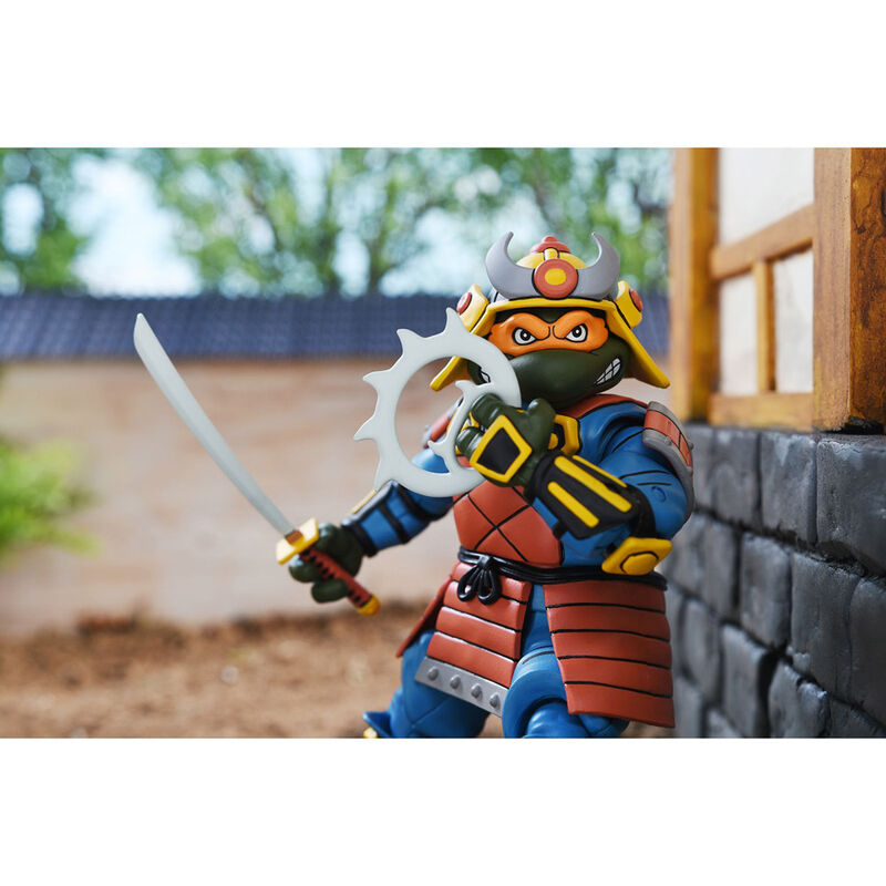 Imagen de Set 2 Figuras Space Adventure Donatello & Samurai Adventure Michelangelo Tortugas Ninja 18Cm parte de nuestra colección en Espadas y más, sitio oficial.