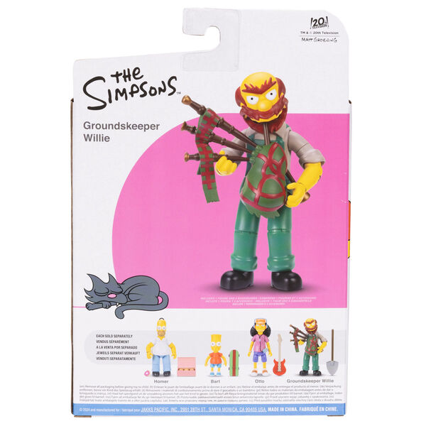 Imagen 6 - Figura Willie Groundskeeper Los Simpsons 13Cm