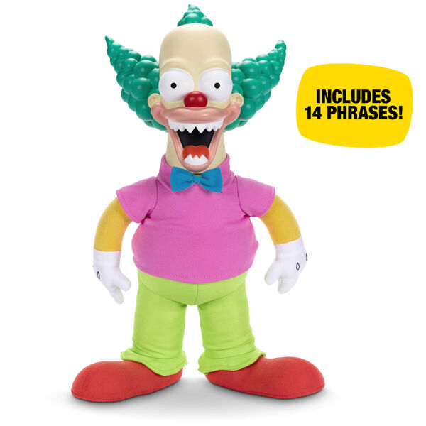 Imagen de Muñeco Parlante Krusty El Payaso Los Simpsons Ingles 44Cm parte de nuestra colección en Espadas y más, sitio oficial.