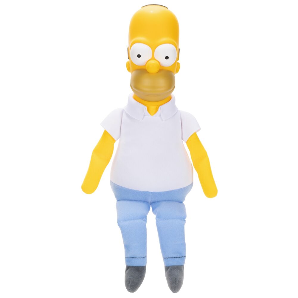 Imagen 3 - Peluche Parlante Homer Shelf Los Simpsons Ingles 33Cm