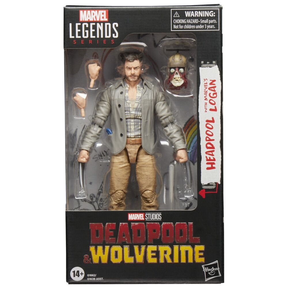 Imagen de Figura Headpool With Marvels Logan - Deadpool & Wolverine Marvel Legends Series 15Cm parte de nuestra colección en Espadas y más, sitio oficial.