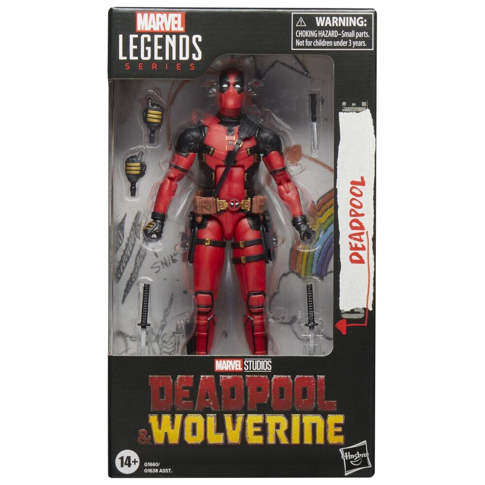 Imagen 1 - Figura Deadpool - Deadpool & Wolverine Marvel Legends Series 15Cm