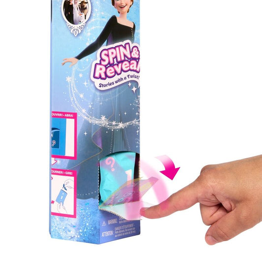 Imagen 2 - Muñeca Anna Spin Reveal Frozen Disney