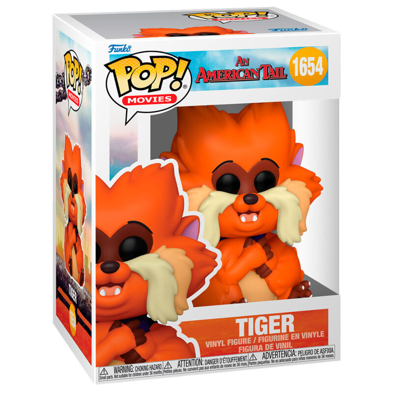Imagen de Figura Pop American Tail Tiger parte de nuestra colección en Espadas y más, sitio oficial.