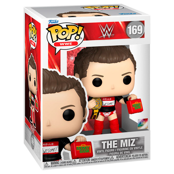 Imagen 1 - Figura Pop Wwe The Miz Money In The Bank Briefcase