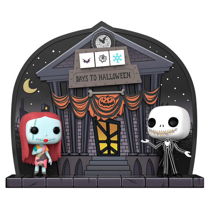 Imagen 3 - Figura Pop Disney Pesadilla Antes De Navidad Dual-sided Countdown Calendar