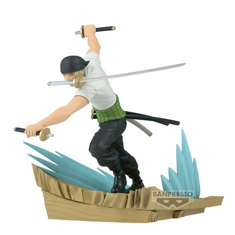 Imagen 1 - Figura Roronoa Zoro Senkozekkei One Piece 11Cm