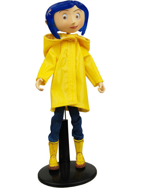 Imagen 1 - Figura Coraline Rain Coat Los Mundos De Coraline 18Cm