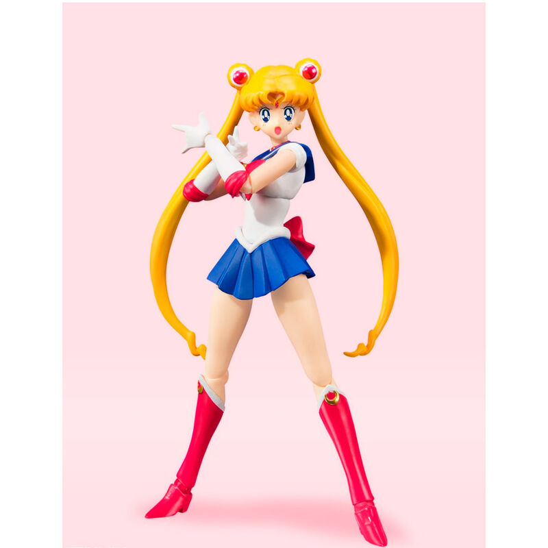 Imagen 4 - Figura S.h Figuarts Sailor Moon Animation Pretty Guardian Sailor Moon 14Cm