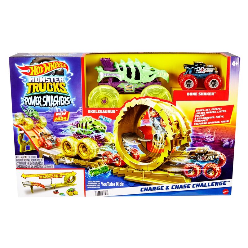 Imagen 1 - Pista Race & Chase Challenge Monster Trucks Hot Wheels
