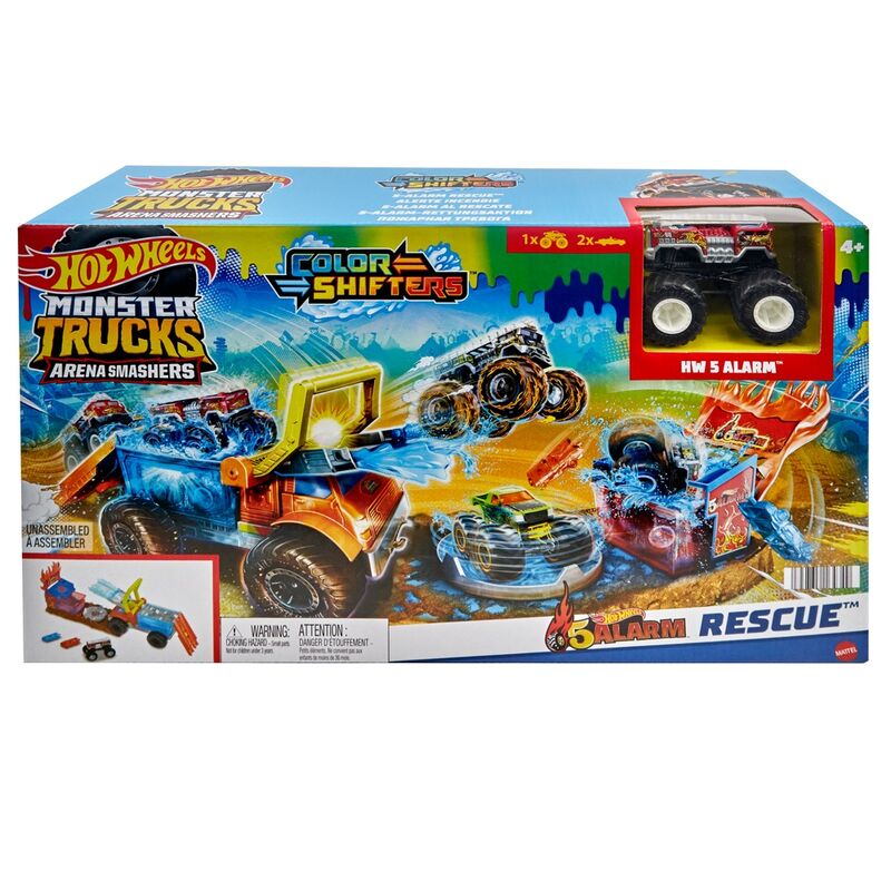Imagen 1 - Pista Rescate Arena Smashers Monster Trucks Hot Wheels