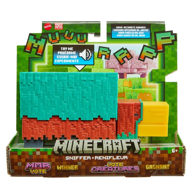 Imagen 1 - Figura Sniffer Minecraft Sonido 8Cm