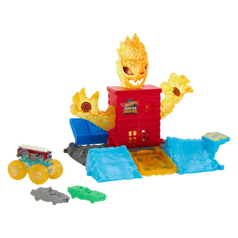 Imagen 2 - Torre En Llamas Monster Trucks Hot Wheels