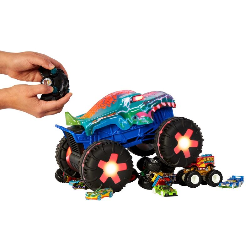 Imagen 2 - Coche Radio Control Mega Wrex Monster Trucks Hot Wheels