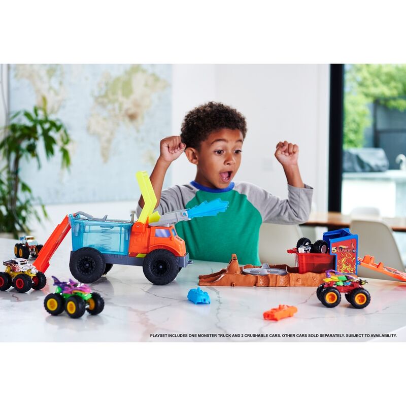 Imagen 2 - Pista Rescate Arena Smashers Monster Trucks Hot Wheels