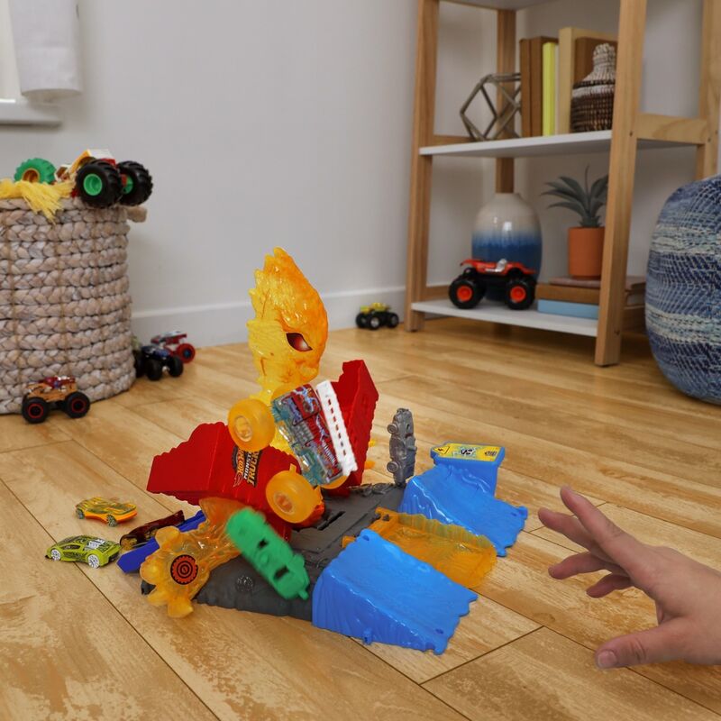 Imagen 5 - Torre En Llamas Monster Trucks Hot Wheels