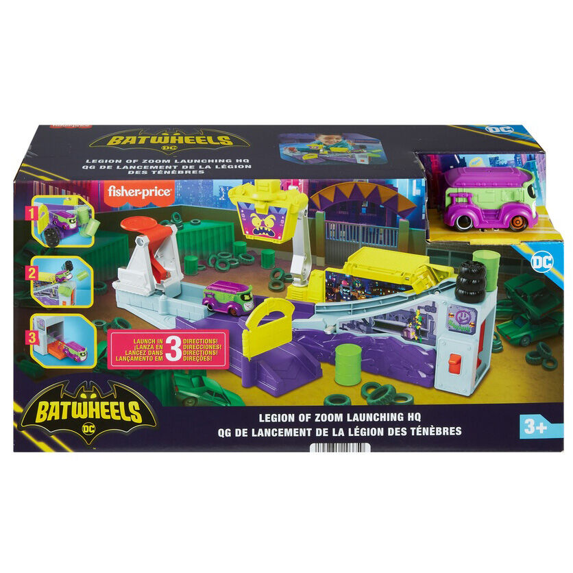 Imagen 1 - Pista Legion De Zoom Batwheels Dc Comics