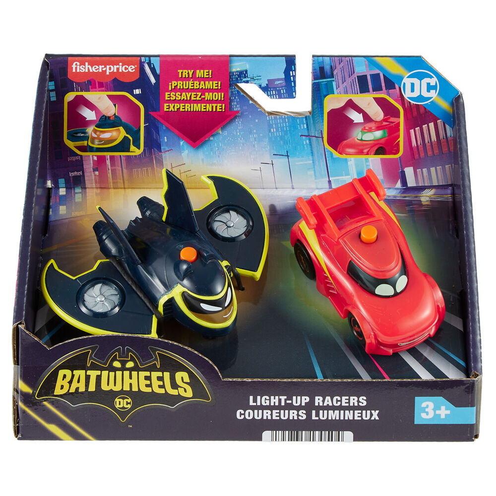 Imagen 4 - Set 2 Coches Redbird & Batwin Batwheels Dc Comics