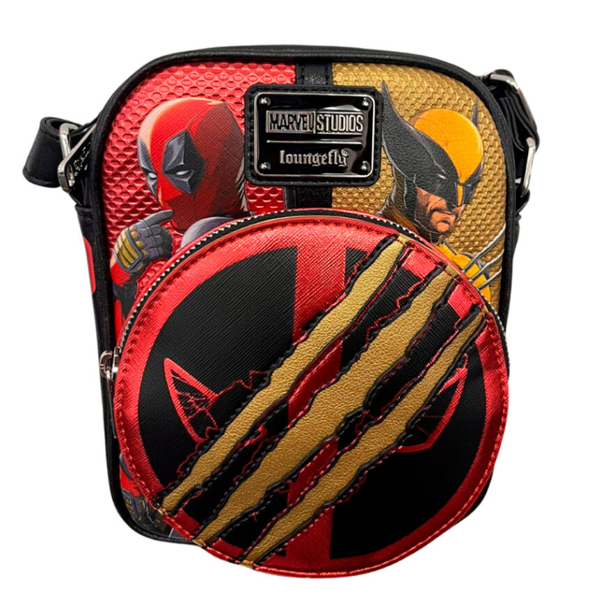 Imagen 1 - Bolso Bandolera Deadpool & Wolverine 3 Marvel