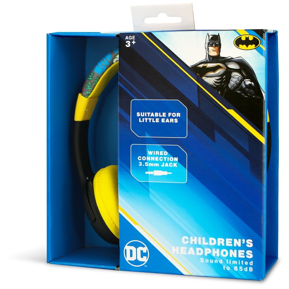 Imagen de Auriculares Infantiles Batman Dc Comics 2 parte de nuestra colección en Espadas y más, sitio oficial.