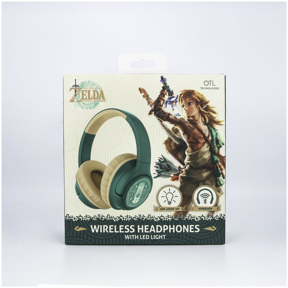 Imagen de Auriculares Inalambricos Led The Legend Of Zelda parte de nuestra colección en Espadas y más, sitio oficial.