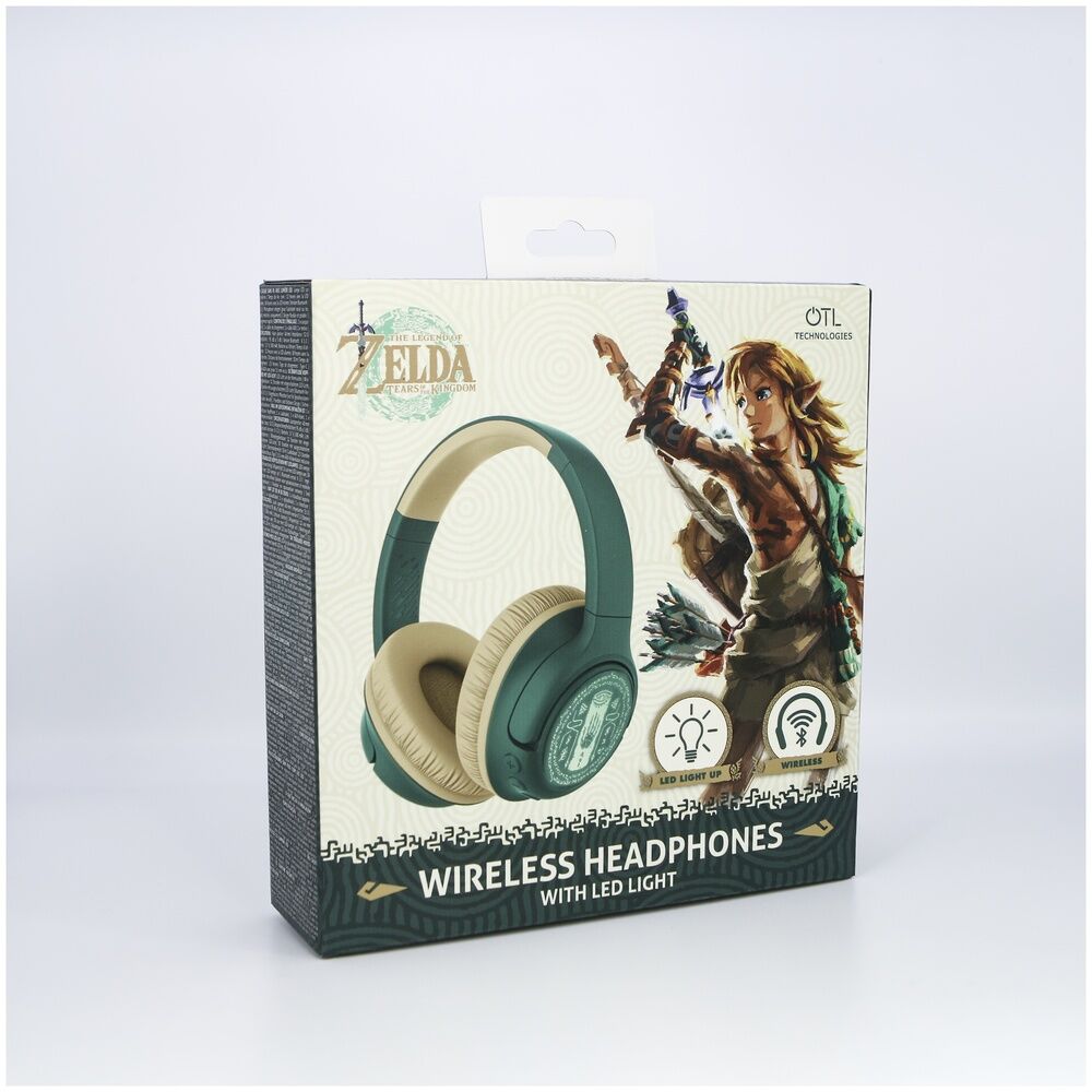 Imagen de Auriculares Inalambricos Led The Legend Of Zelda parte de nuestra colección en Espadas y más, sitio oficial.