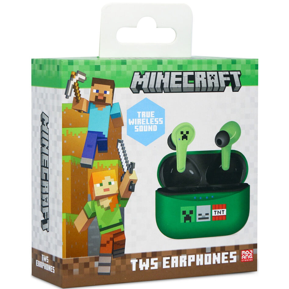 Imagen 2 - Auriculares Inalambricos Minecraft