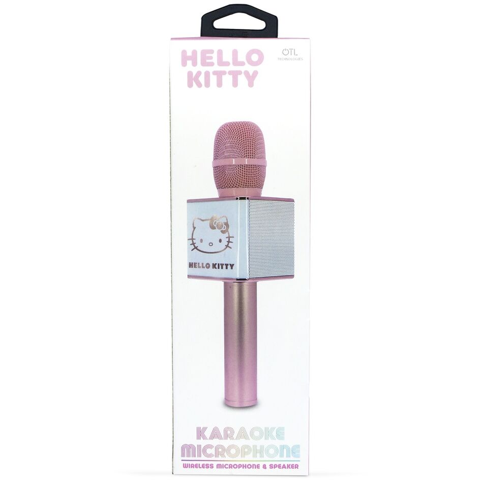 Imagen de Microfono Karaoke Hello Kitty parte de nuestra colección en Espadas y más, sitio oficial.