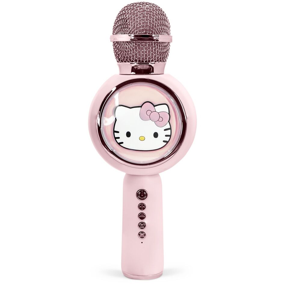 Imagen de Microfono Altavoz Led Hello Kitty parte de nuestra colección en Espadas y más, sitio oficial.