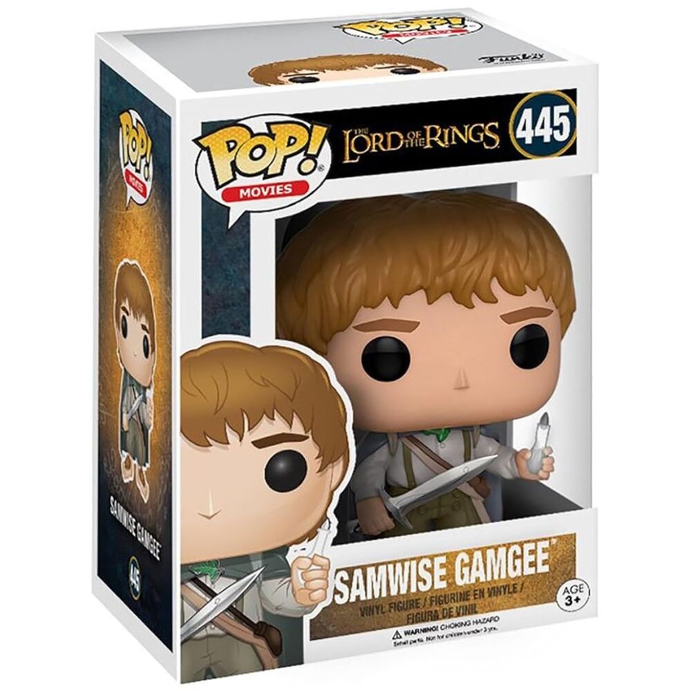 Imagen de Figura Pop El Señor De Los Anillos Samwise Gamgee parte de nuestra colección en Espadas y más, sitio oficial.