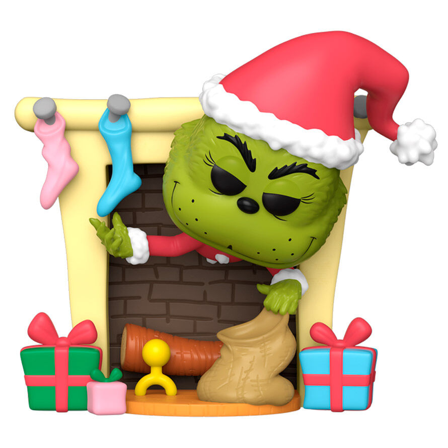 Imagen de Figura Pop Deluxe The Grinch With Bag parte de nuestra colección en Espadas y más, sitio oficial.
