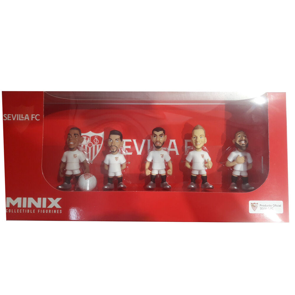 Imagen 1 de Blister 5 Figuras Minix Sevilla Fc Club 7Cm 2