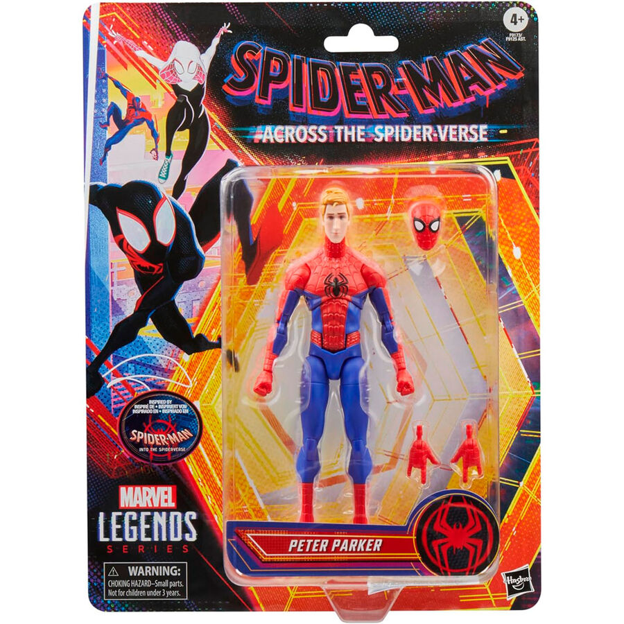 Imagen 1 - Figura Peter Parker Across The Spider-verse Spider-man Marvel 15Cm