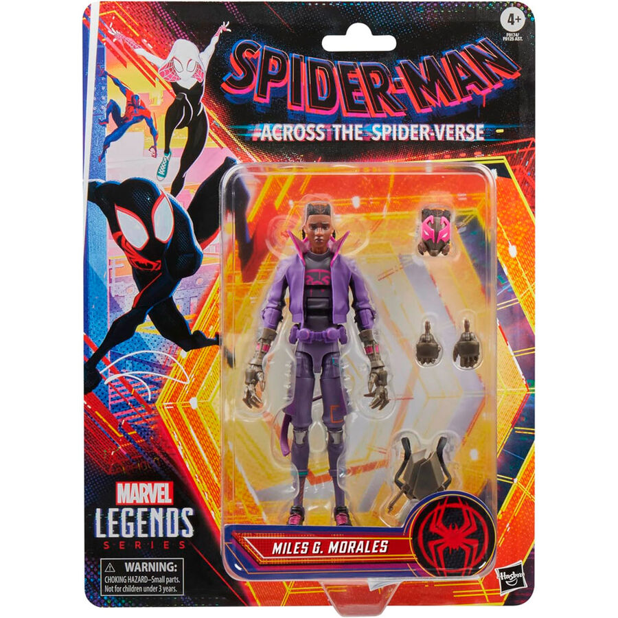 Imagen 1 - Figura Miles G Morales Across The Spider-verse Spider-man Marvel 15Cm