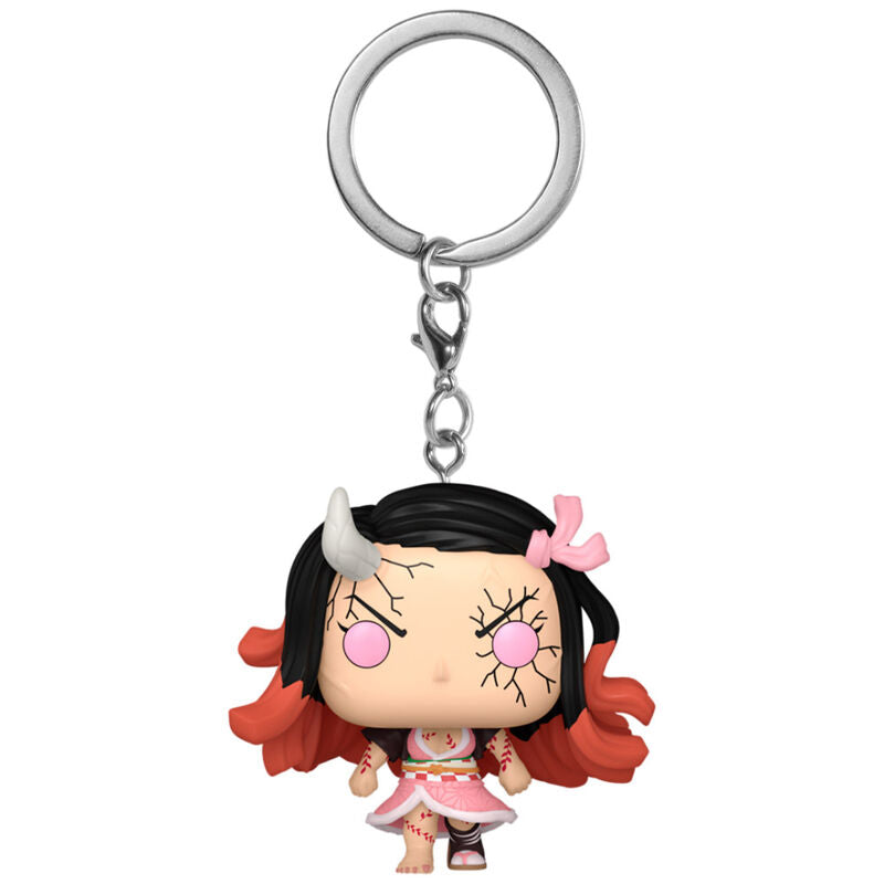 Imagen 2 - Llavero Pocket Pop Demon Slayer Kimetsu No Yaiba Nezuko Kamado