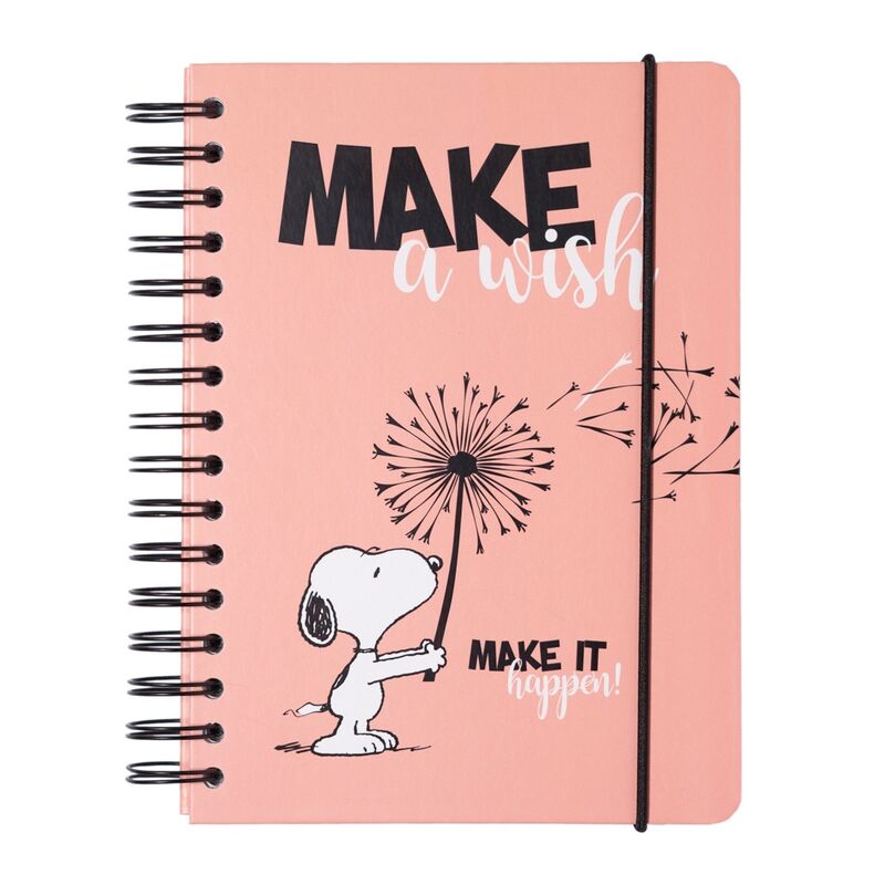 Imagen de Cuaderno A5 Snoopy parte de nuestra colección en Espadas y más, sitio oficial.
