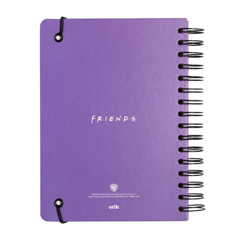 Imagen de Cuaderno A5 Friends parte de nuestra colección en Espadas y más, sitio oficial.
